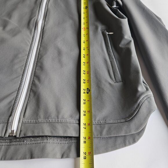 Flylow Performance Quick Dry Jacket (Men's XL) Gray Golf Logo Full Zip - Picture 6 of 12
